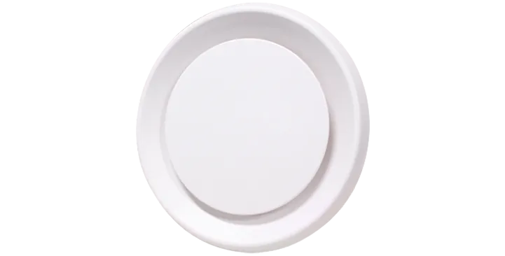 Schweigen Silent Multi Purpose Exhaust Fan White Cylindrical Diffuser with Inline Motor BL500 · 750 m³/h