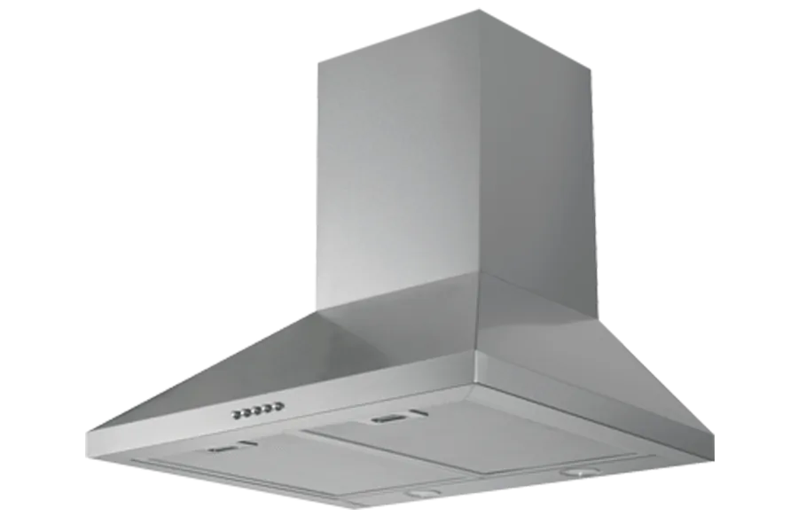 Schweigen Non-Silent Wallmount Rangehood Built-in Motor TRI-600 · 60cm · 1,080 m³/h