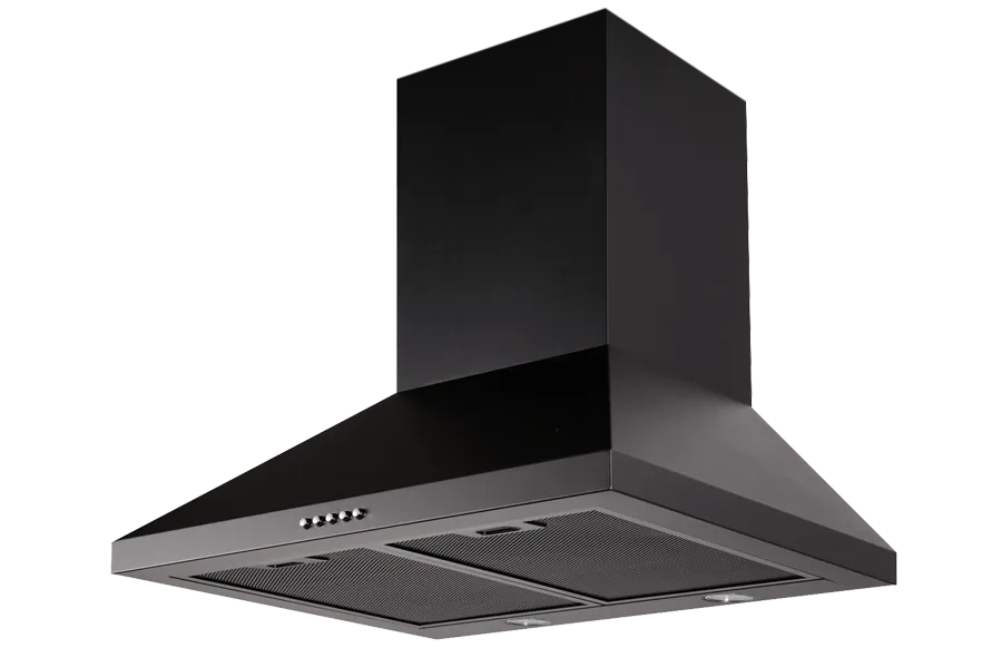 Schweigen Non-Silent Wallmount Rangehood Built-in Motor TRI-600B · 60cm · 1,080 m³/h