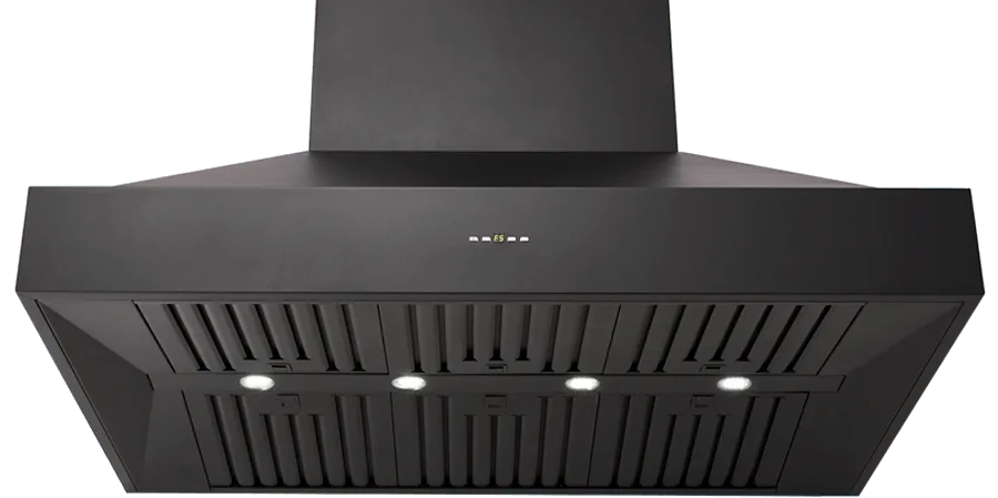 Schweigen Silent Black BBQ Canopy Twin Motors CL8912BSP2 · 120cm · 3,000 m³/h