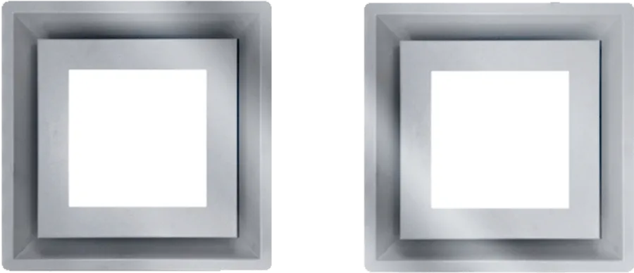 Schweigen Modular Ceiling Cassette x2 with Motor CC-PARA2SE · 3,200 m³/h