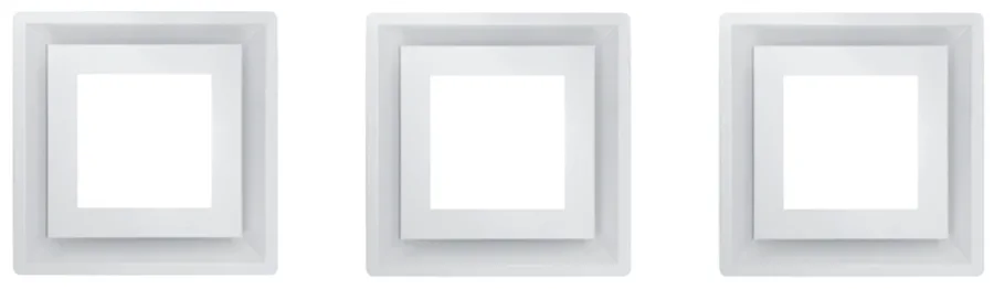 Schweigen Modular Ceiling Cassette x3 with Motor CC-PARA3WSE · 3,200 m³/h