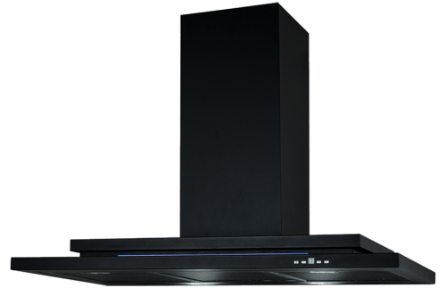 SILENT BLACK CANOPY RANGEHOOD DS3131-R2BSP