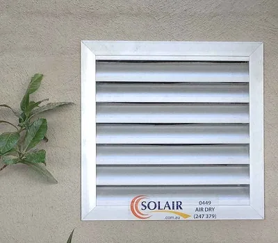 SW RAF G 2100 Gable kit with louvre grill and 6M duct line for subfloor drying - Image 4